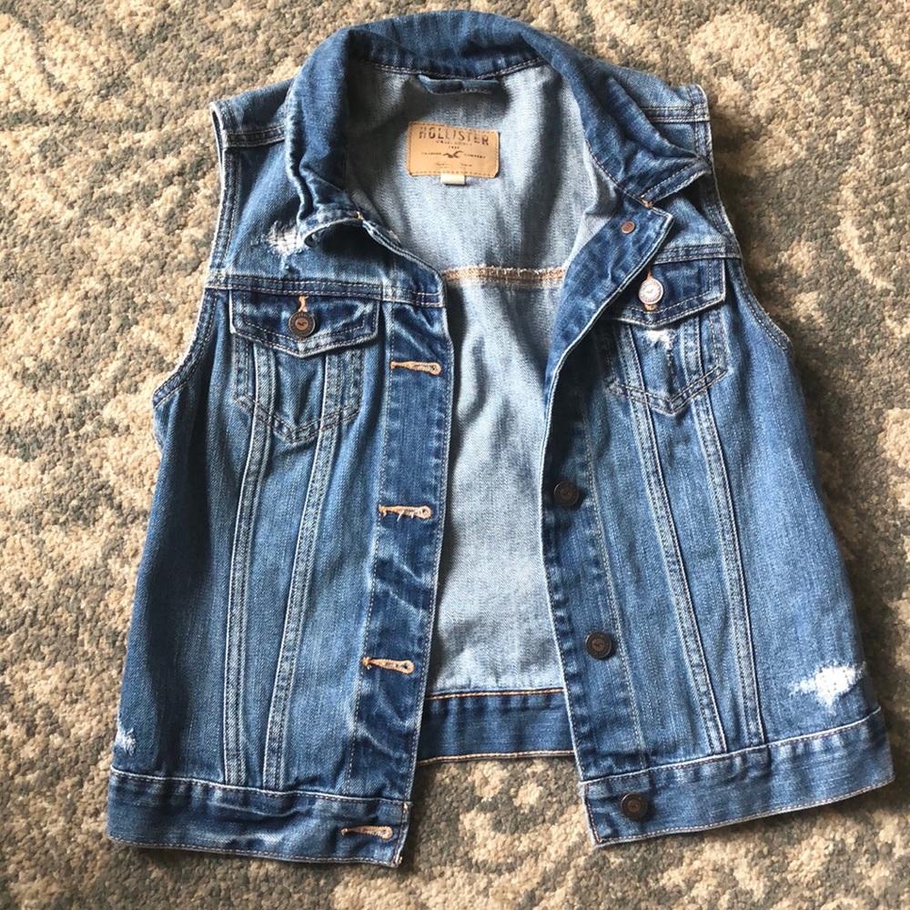 Hollister Jean vest